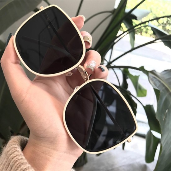 Fashion Black Lens Sunglasses