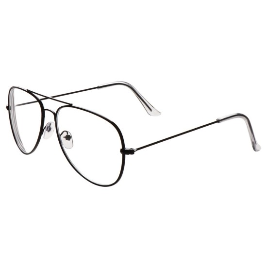 Classic Eyeglasses Silver Round Glasses for Men