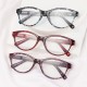 Retro Eyeglasses Red Glasses for Men